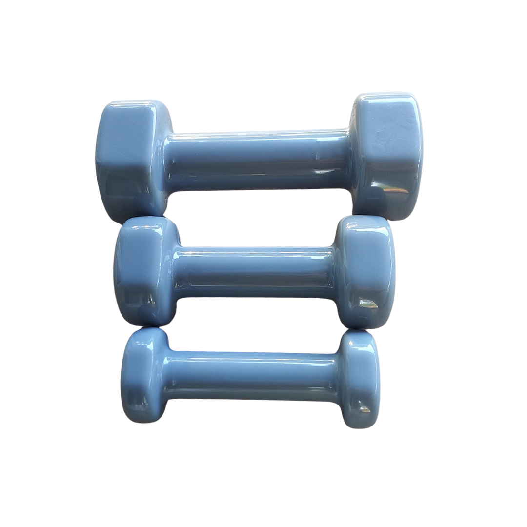Vinyl Dumbbell 6 pack (3 Pairs)