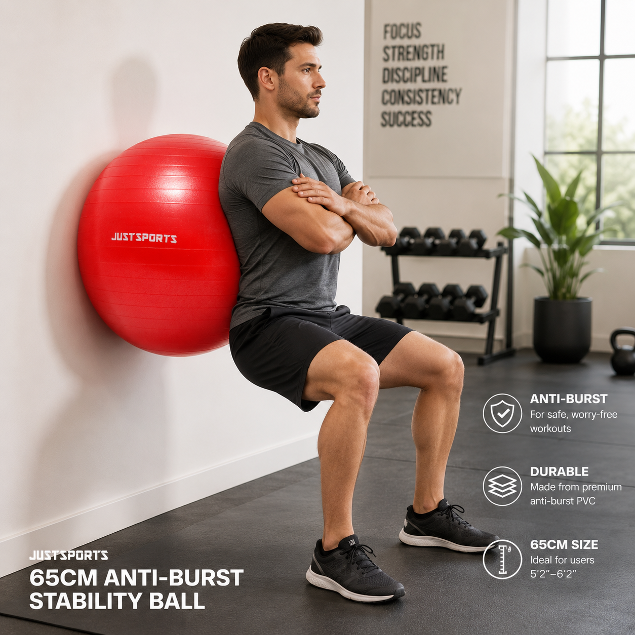 Anti Burst Exercise ball