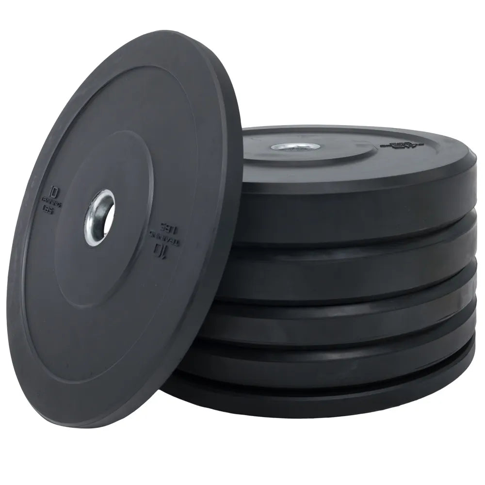 Black Bumper Plates Individuals