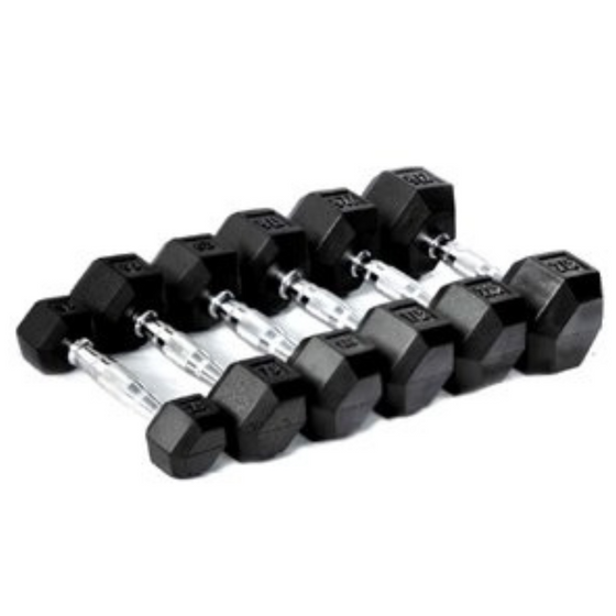 Hex Dumbbell 1 to 10kg set