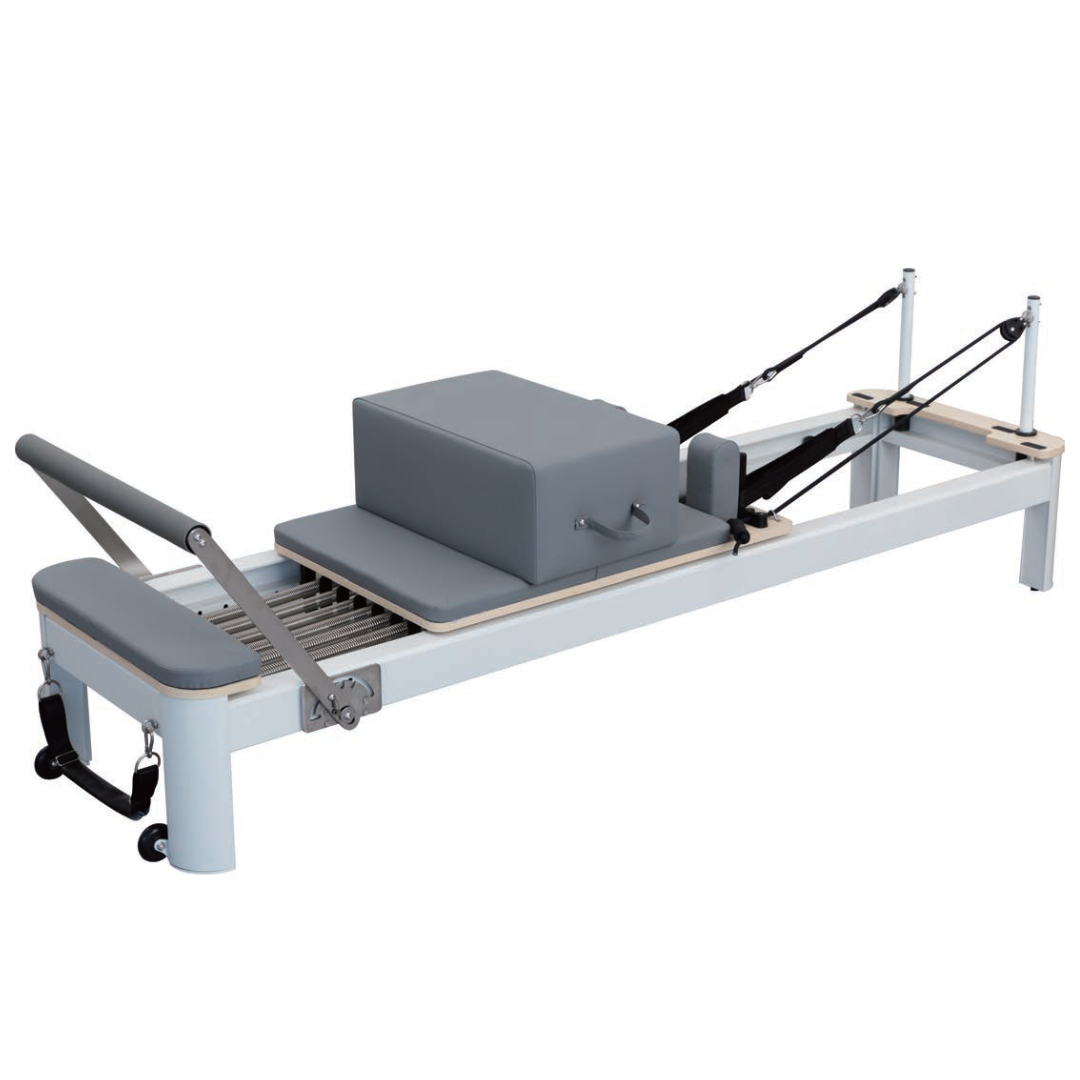 Aluminium reformer white with Grey Apholstery (PRE ORDER