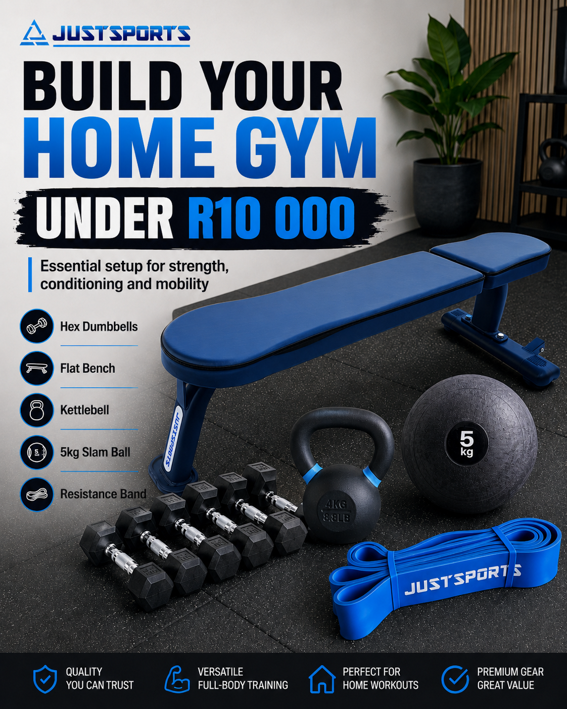 Home gym Set under R10000