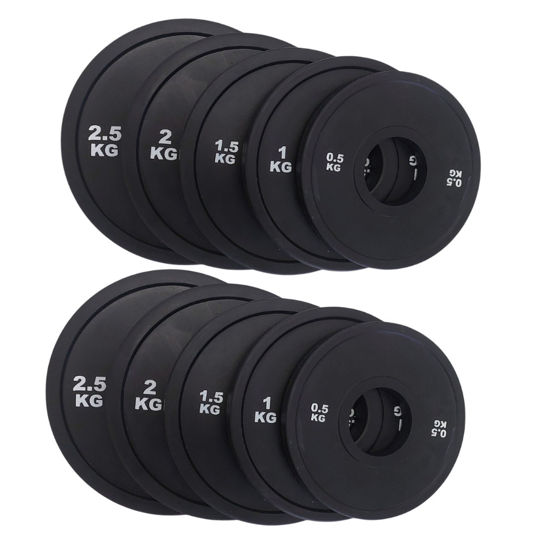 Fractional plates set