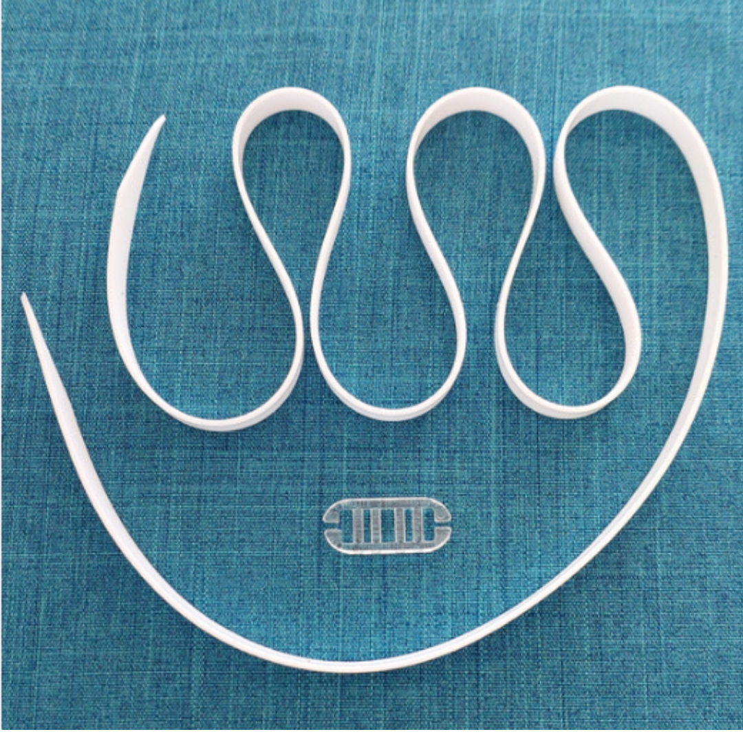 Silicone Swedish goggle straps